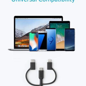 کابل تبدیل USB به لایتنینگ انکر مدل A8436 Power line2