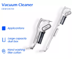 جارو برقی شیائومی درما مدل Xiaomi Deerma DEM-DX700 Vacuum Cleaner - Image 2