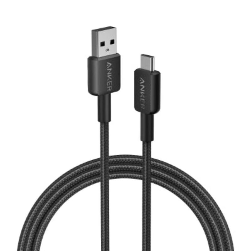 کابل شارژ 1.8m انکر 322 (USB-A به USB-C) مدل Anker-A81H6H11