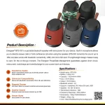 اسپیکر بلوتوثی Energizer مدل BTS061 - Image 13